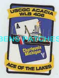 COAST GUARD,MICHIGAN,CHARLEVOIX,USCGC ACACIA,WLB 406,ACE OF THE LAKES 1